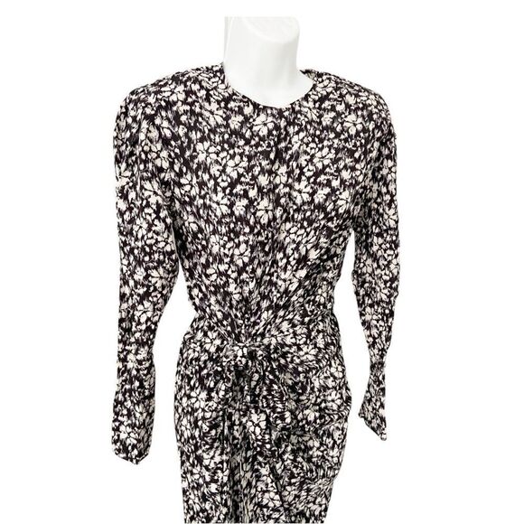 NWT Isabel Marant Dolce Faux Wrap Mini Dress size 34 US2 - Picture 3 of 13